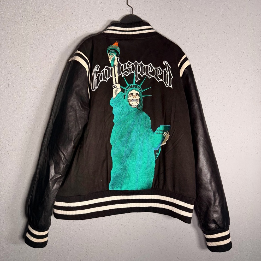 GODSPEED I.G.W.T VARSITY JACKET (BLACK) - Picture 3 of 9